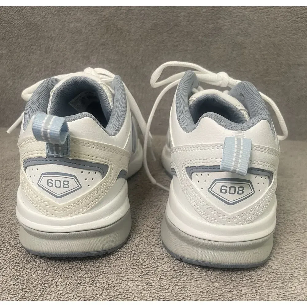 New Balance 608v5 White Light Blue White Women’s Size 7